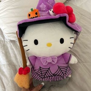 Halloween witch hello kitty
